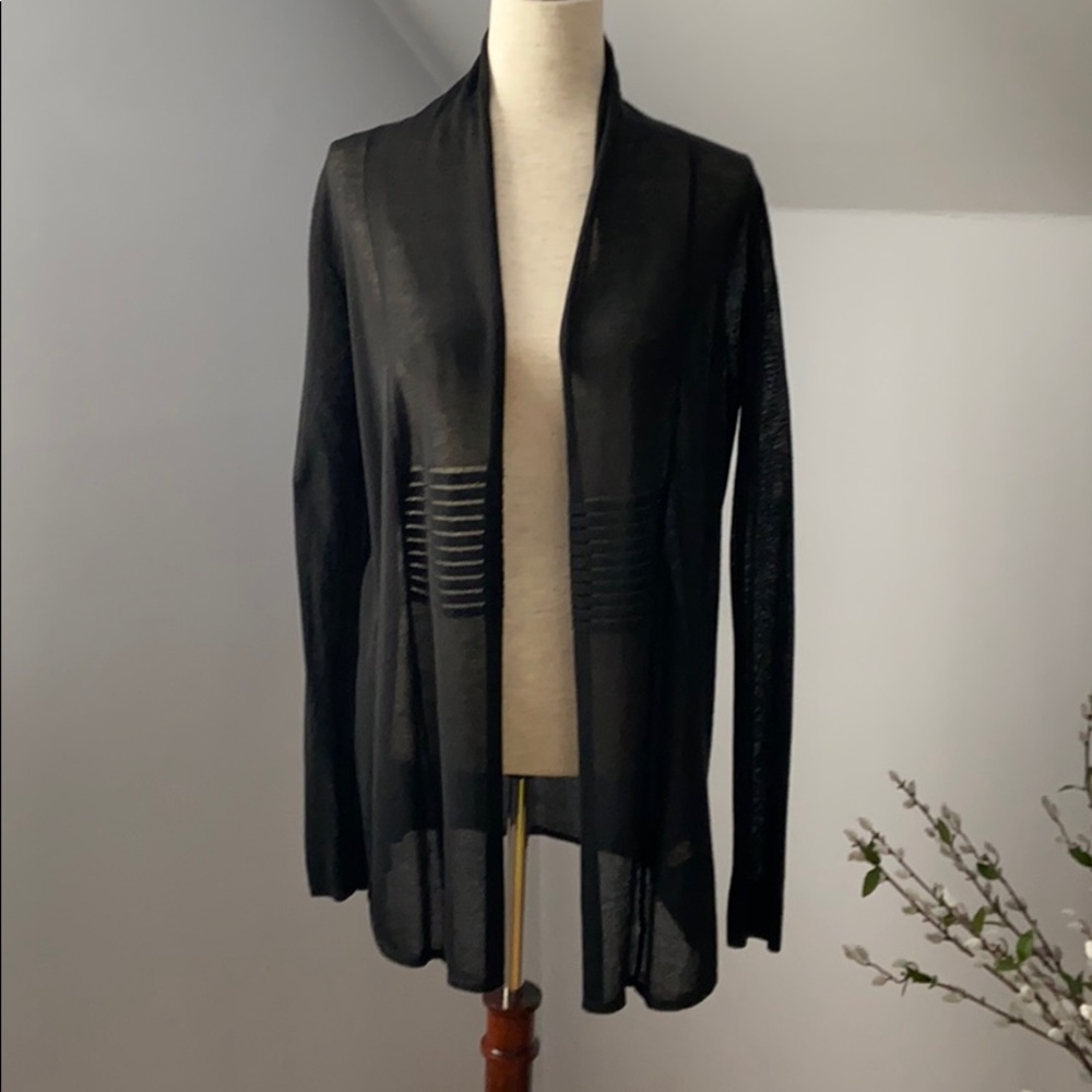 Gap Black Sheer Cardigan